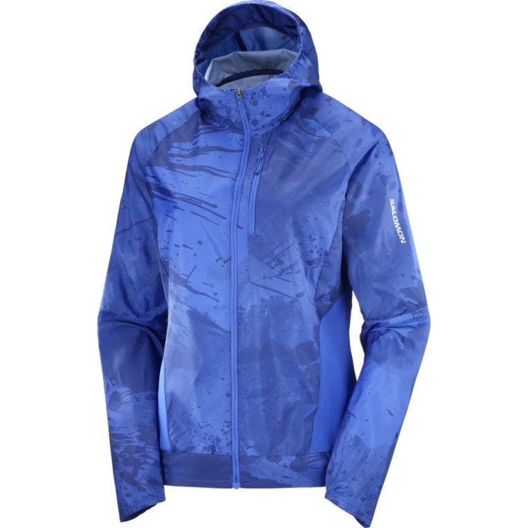 Chaquetas Shell Salomon Bonatti Cross Viento Mujer Azules | MX EBYZ186